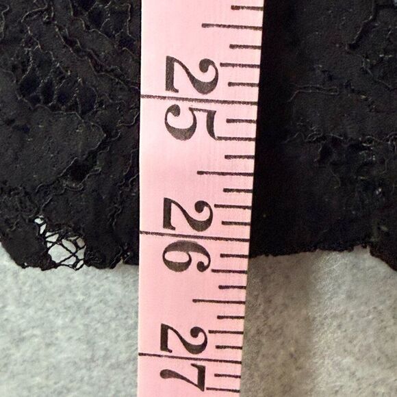 Michael Kors Red/Black Lace Top Size M - Picture 4 of 8